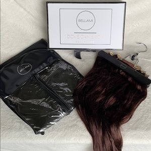 Bellami x Dove Cameron clip in hair extensions